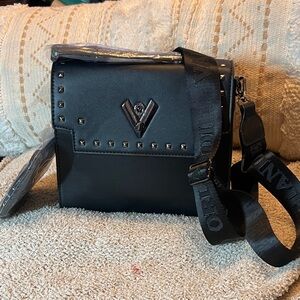 Valentino Orlandi black satchel bag